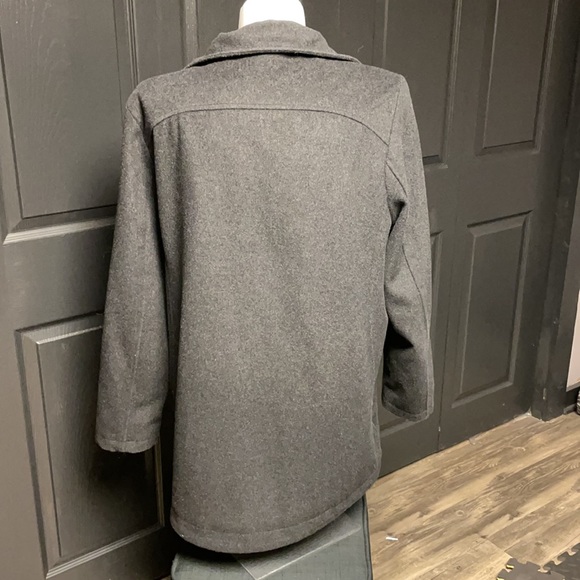 Pendleton Wool Charcoal Campbell Wool Coat - Picture 5 of 16